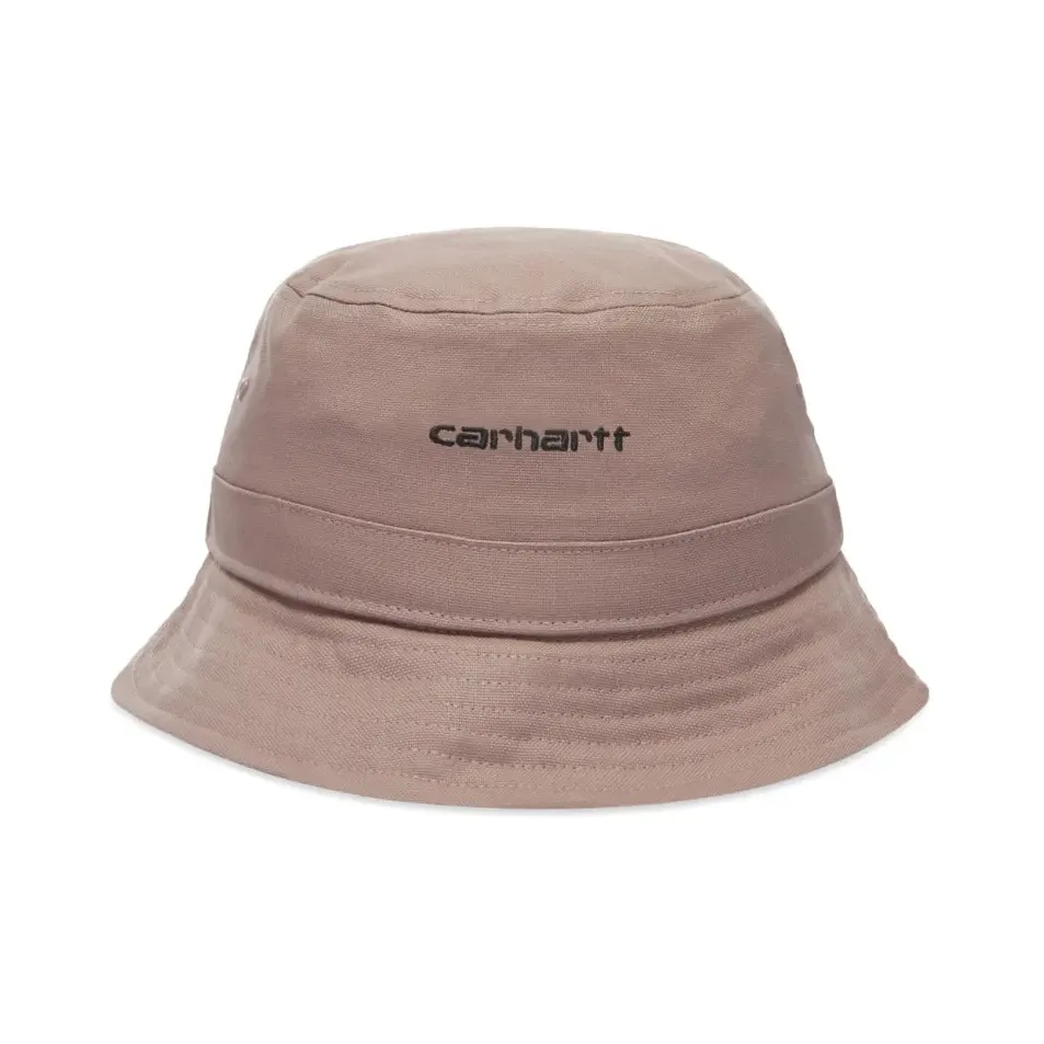 Carhartt WIP Cotton Bucket Hats Unisex Light Brown