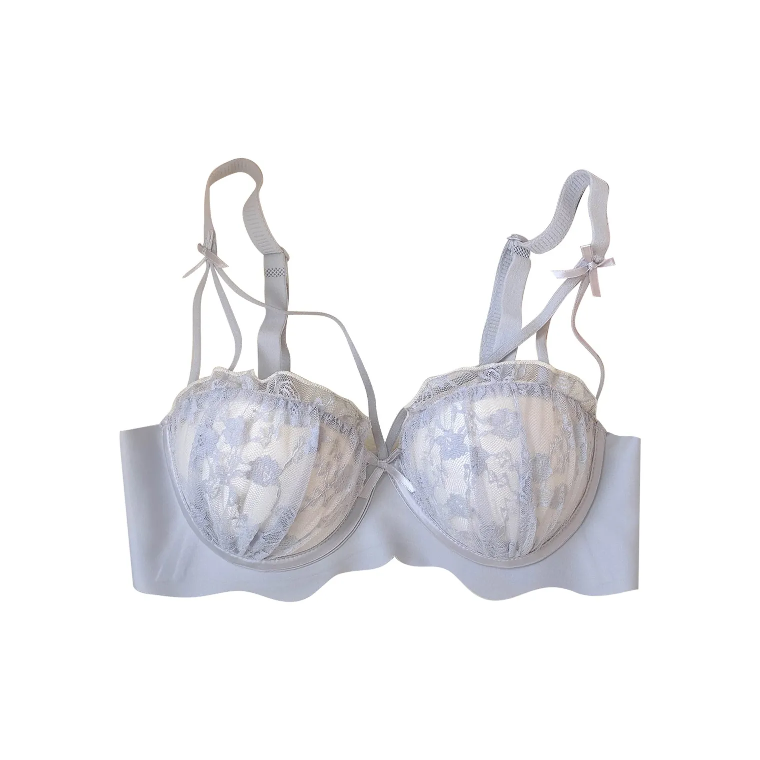 Flowers In Water Bra Women's Blue