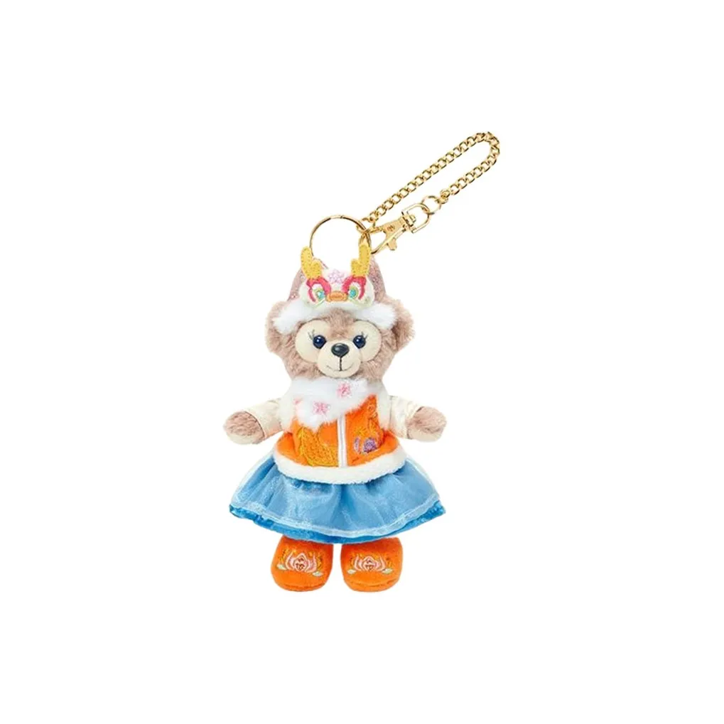 Disney 2024 Duffy and Friends Collection Кукла ShellieMay Плюшевая Подвеска 13 см Высота
