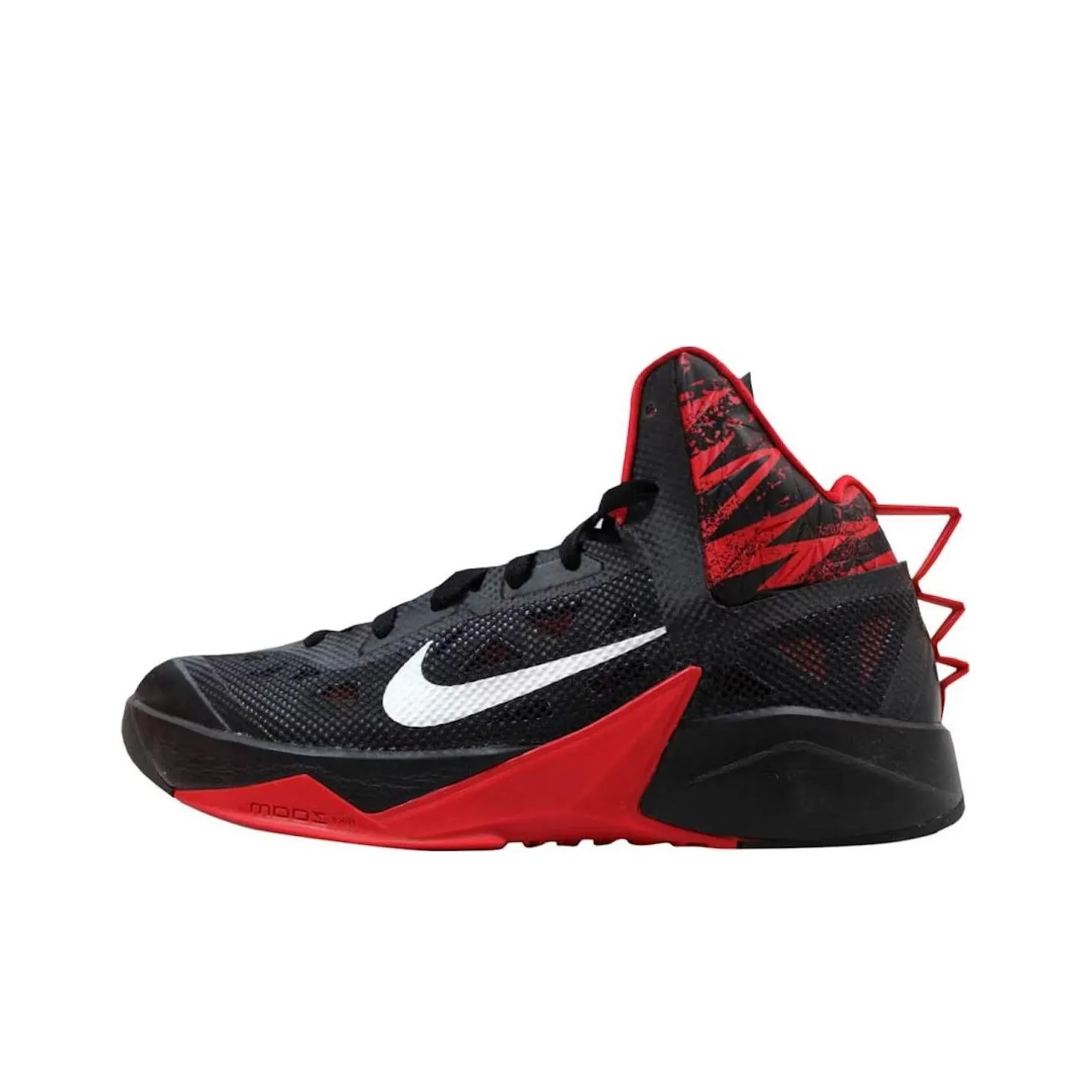 Nike Zoom Hyperfuse 2013 Black/Metallic Silver University Red