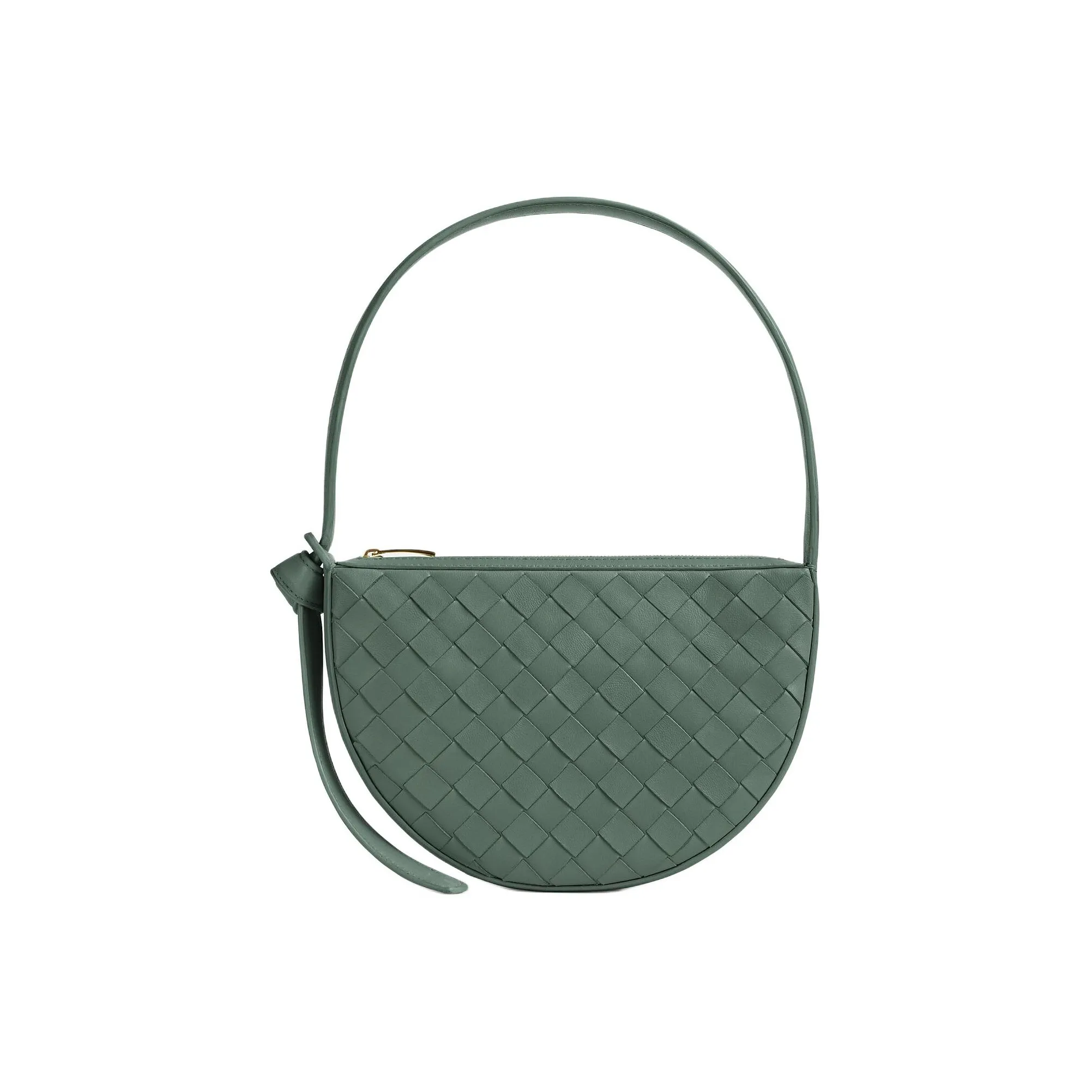 Bottega Veneta Sheepskin Handbag Shoulder Bag Women's Aloe Vera Green