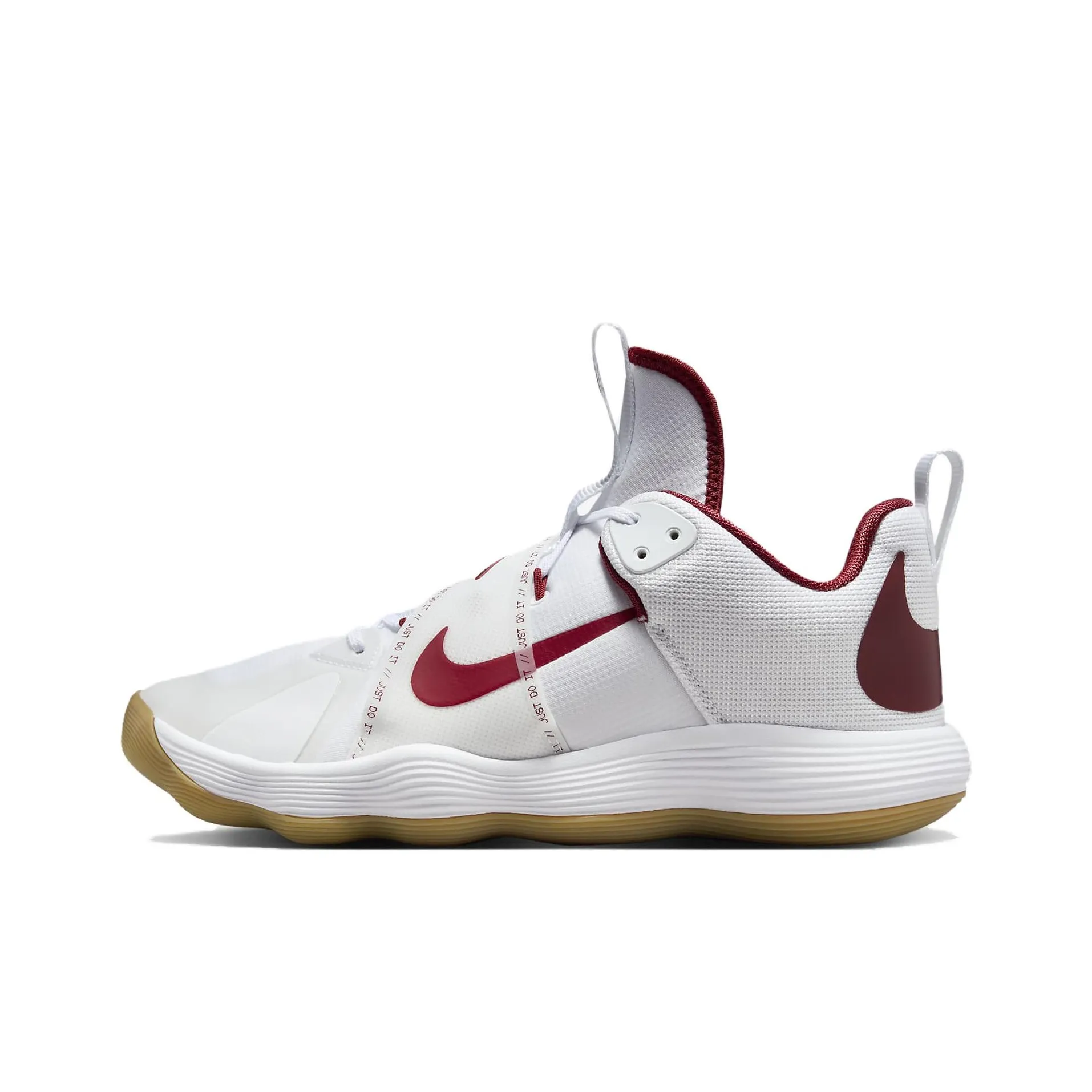 Nike React HyperSet Le Indoor Court Shoes 'White Red'