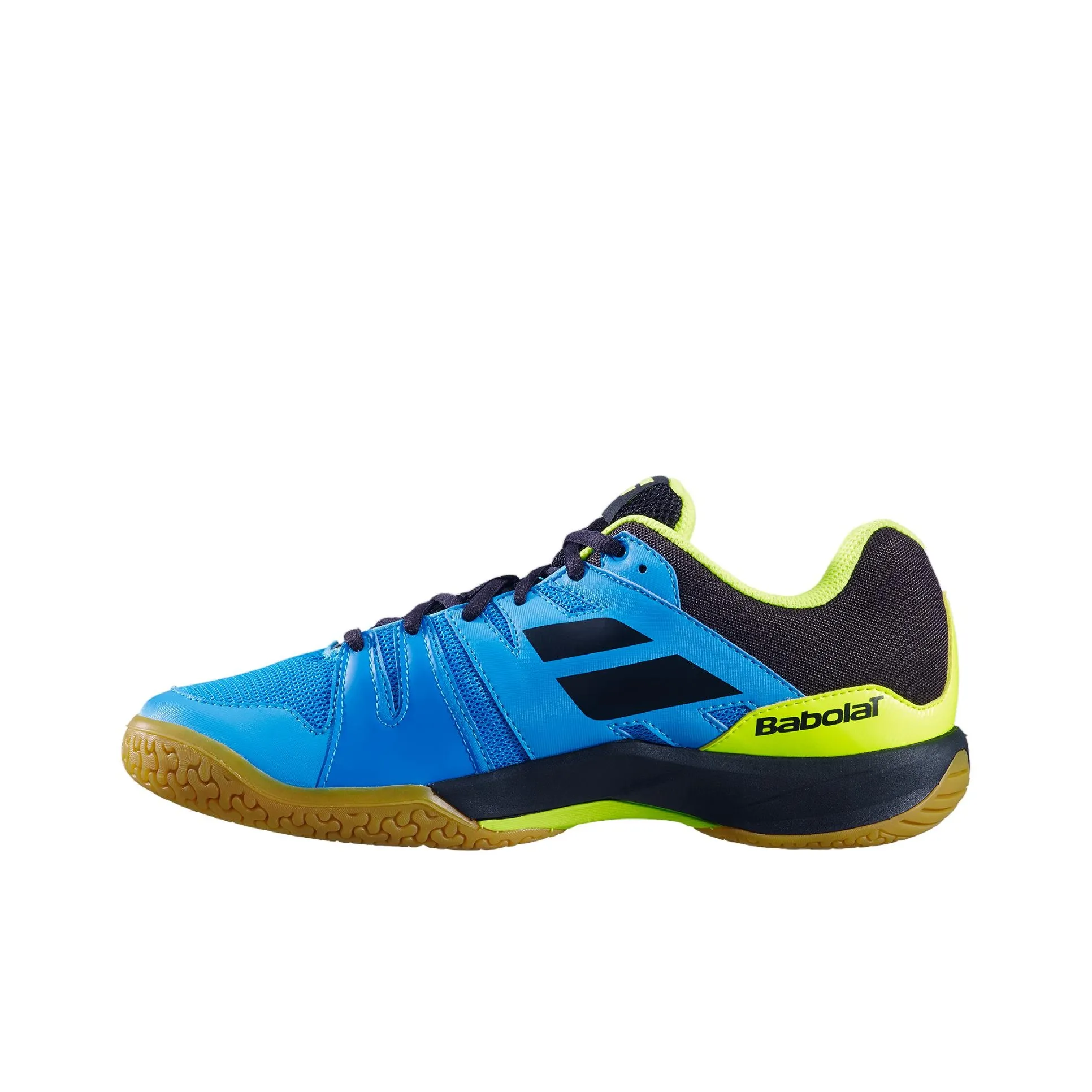 Babolat Cushioned Slip Resistant Low Top Badminton Shoes Men's Blue