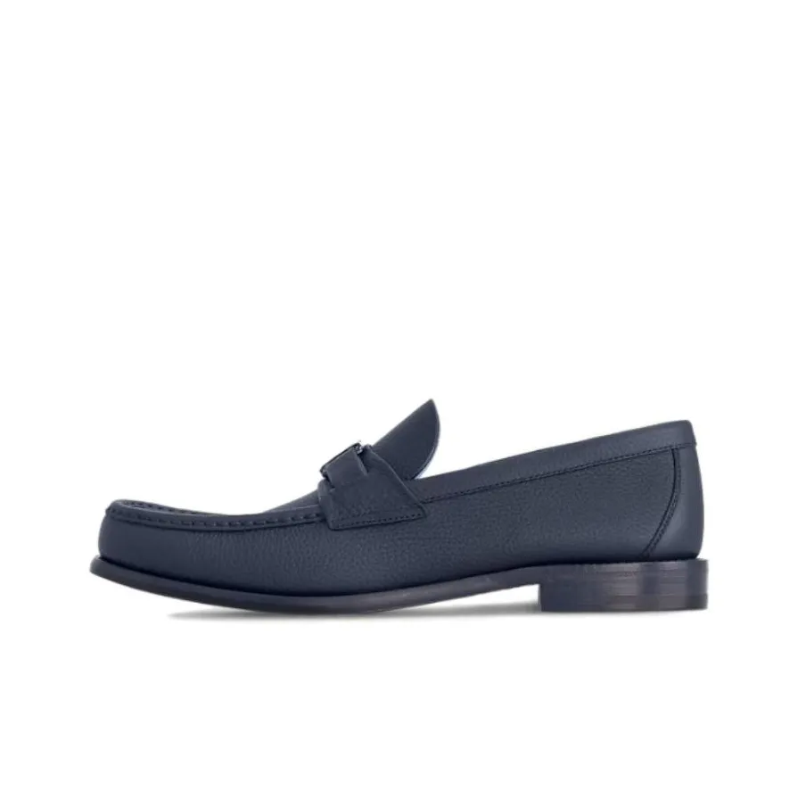 LOUIS VUITTON Major Loafers Men Blue