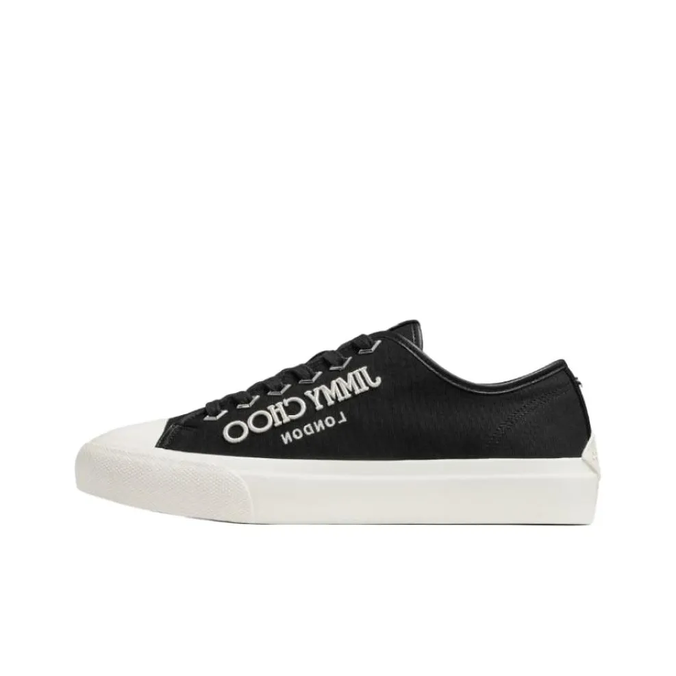 Jimmy Choo Palma/M Logo-embroidered Sneakers