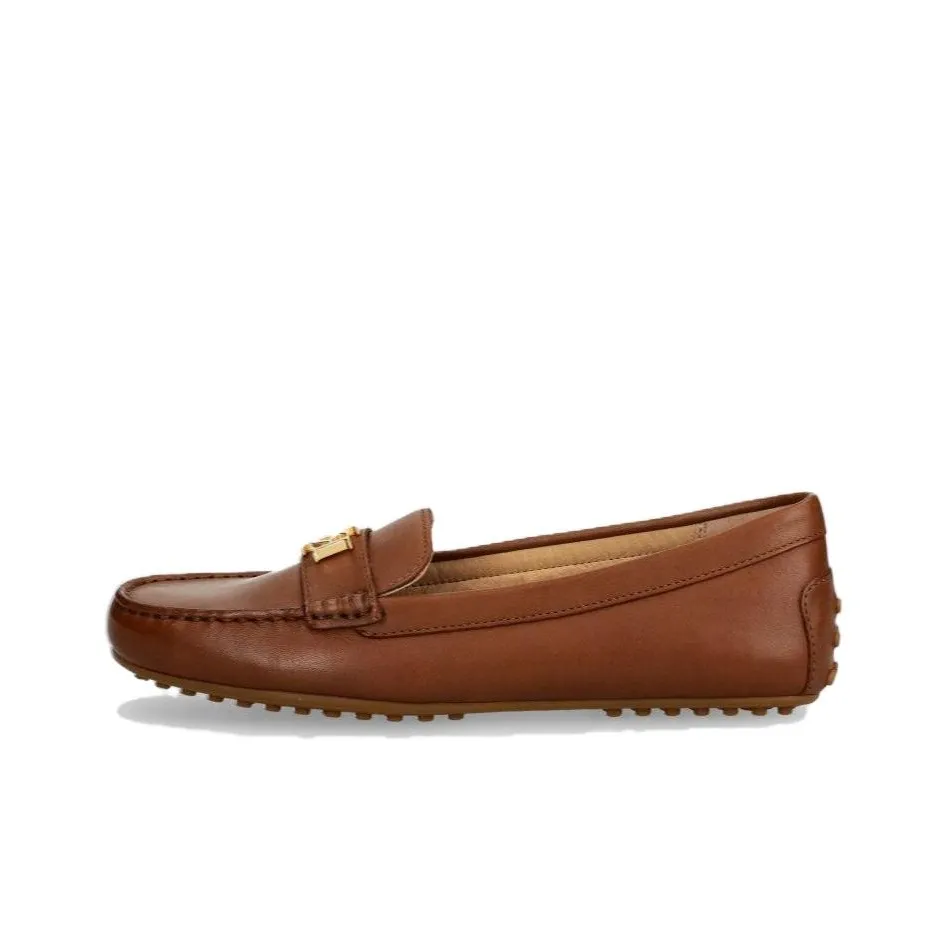 Polo Ralph Lauren Polo Ralph Lauren Barnsbury Driver Logo Plaque Loafers Women's