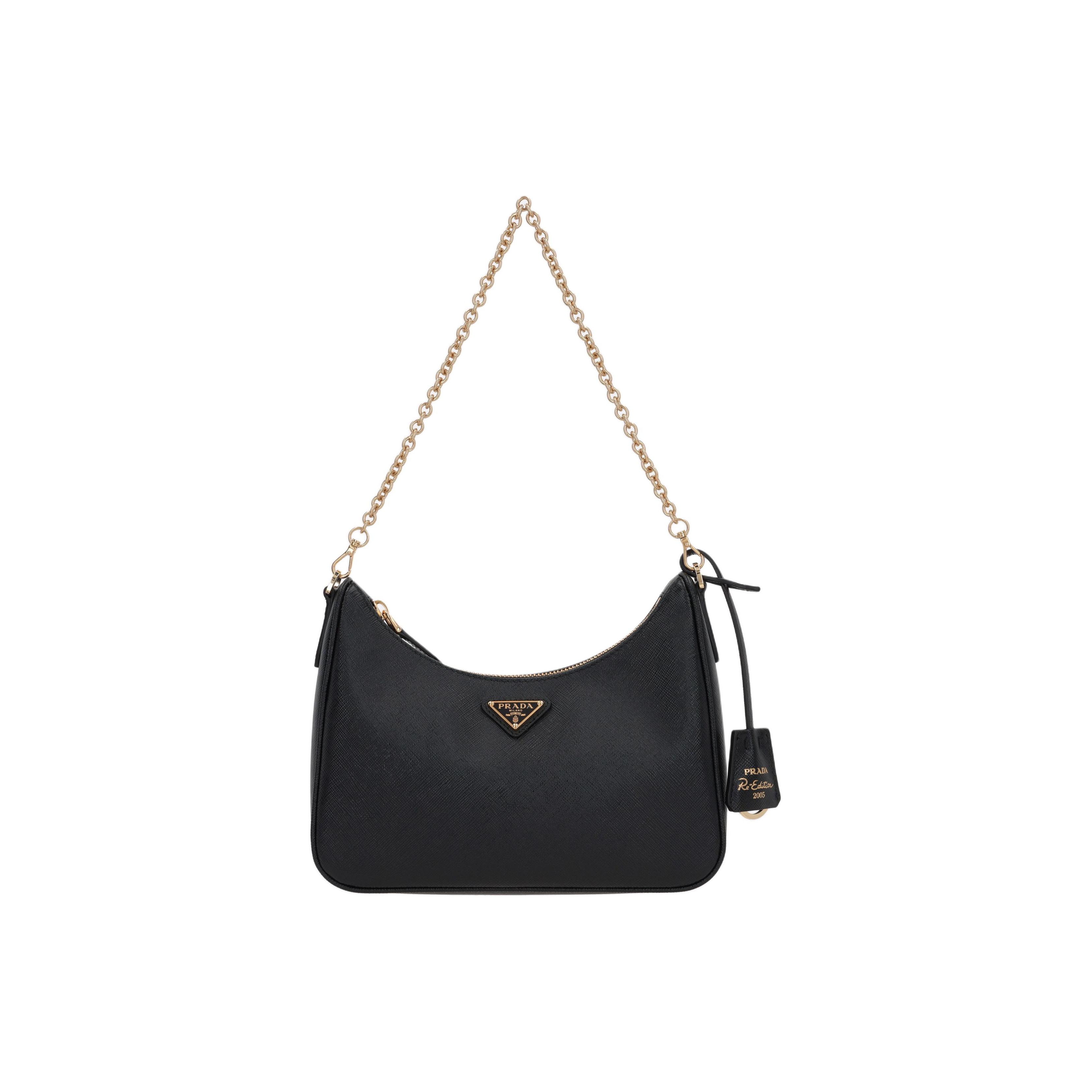 ハンドバッグ Prada Black Nylon Handbag プラダ PRADA トートバッグ ブラック 黒 ナイロン キャンバス