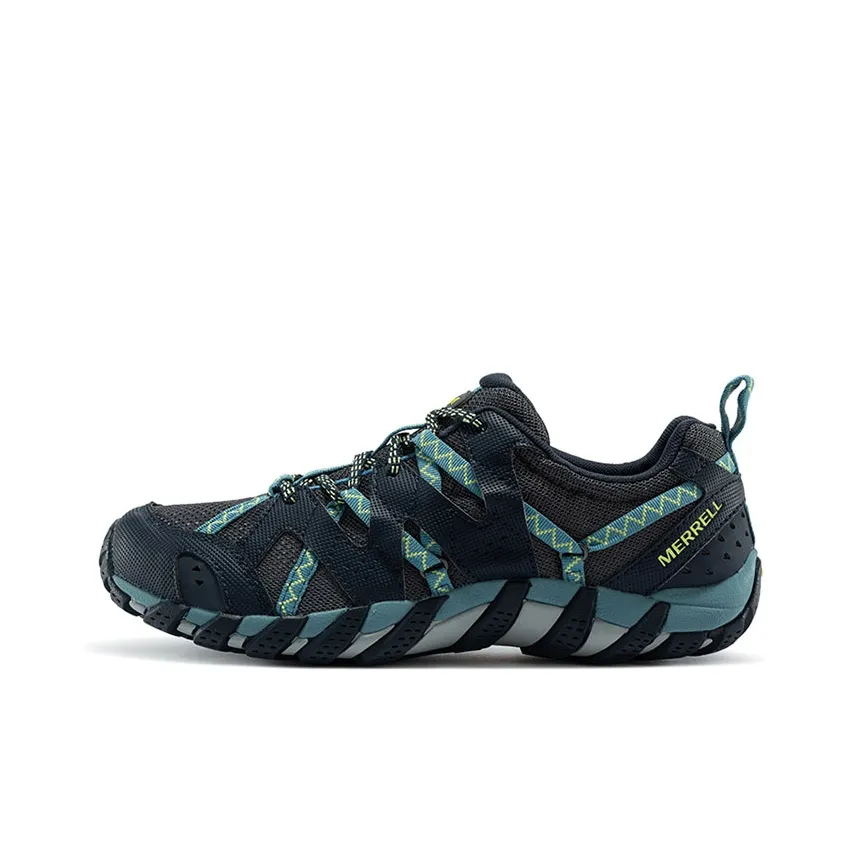MERRELL Outdoor Shoes Women's Low Top Gray Blue