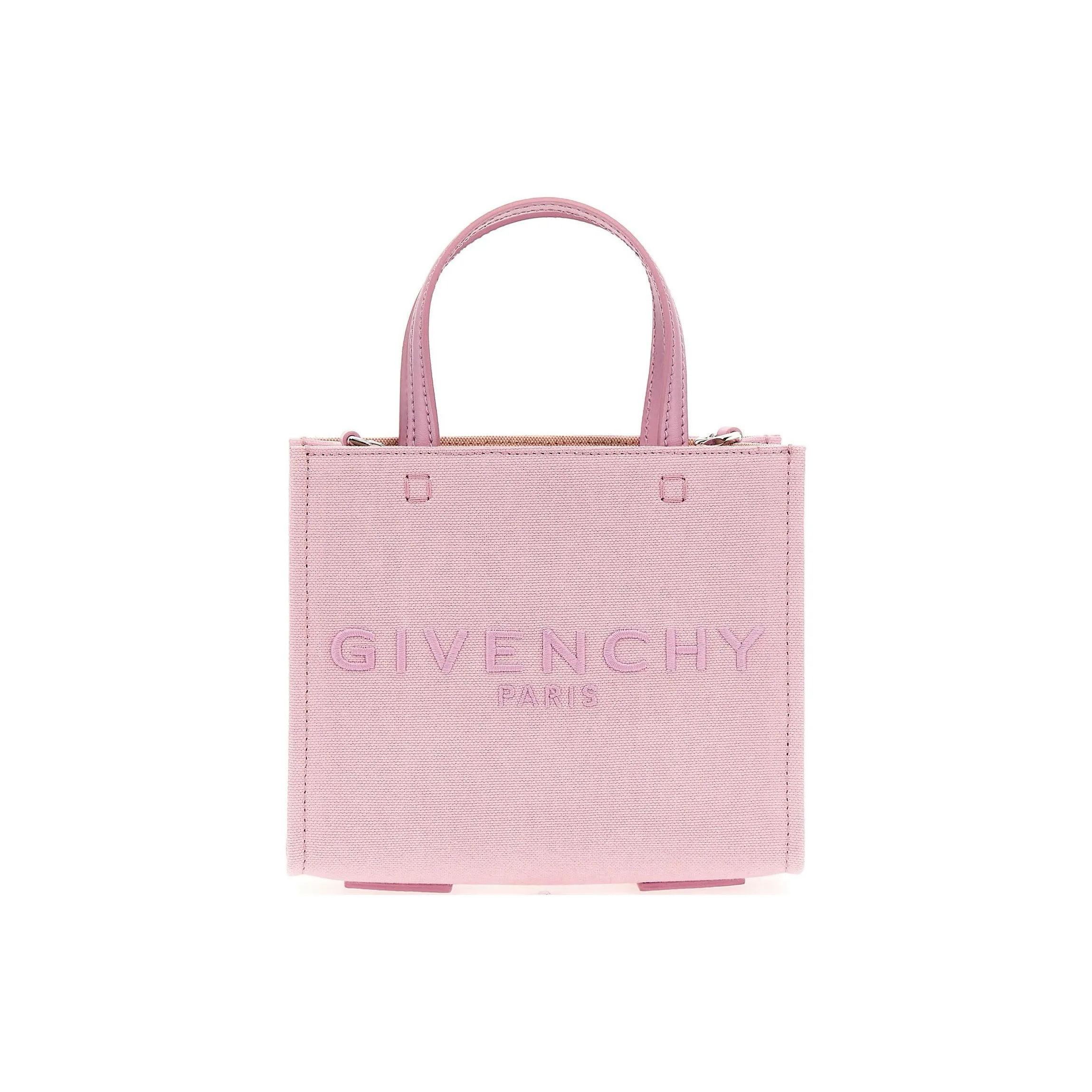 GIVENCHY G Tote Cotton Tote Bag Shopping Bag Handbag Mini Women's Pink