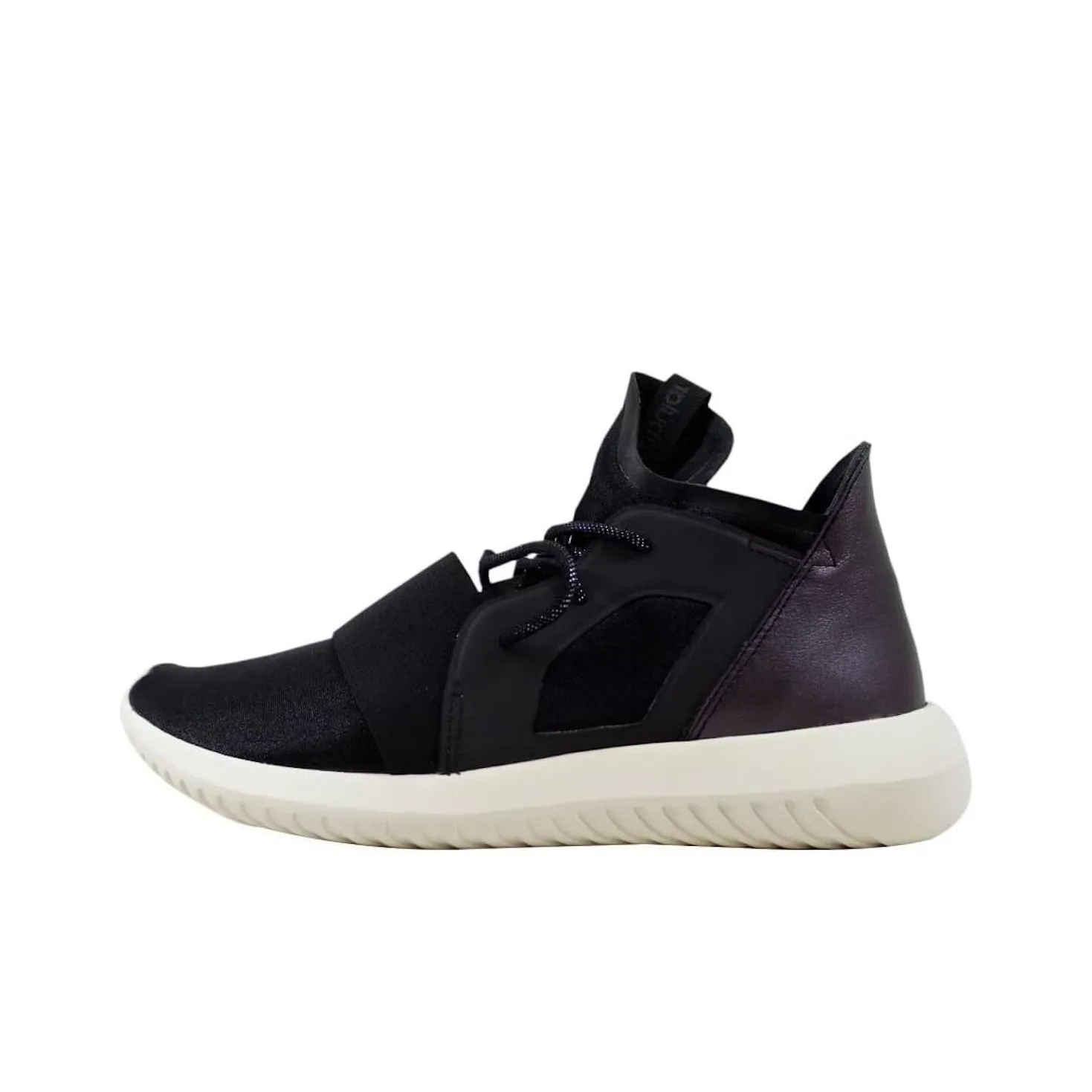 Adidas Originals Tubular Defiant Амортизация Износостойкий Низкий Топ Повседневная Обувь Женская Черный Белый