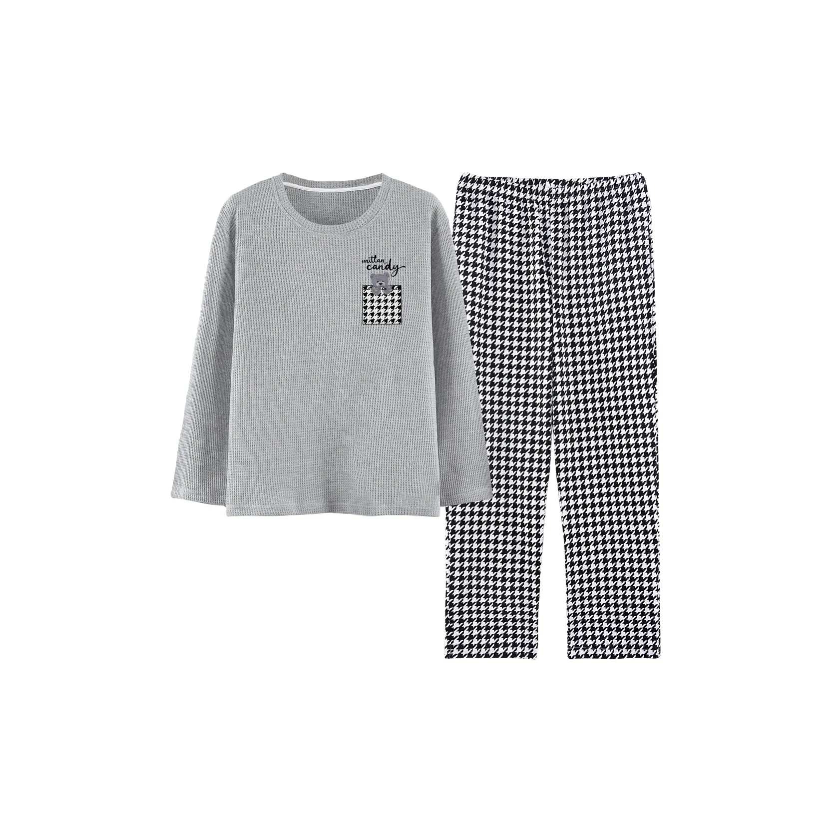 The story of the flower season Men's Pajama Sets