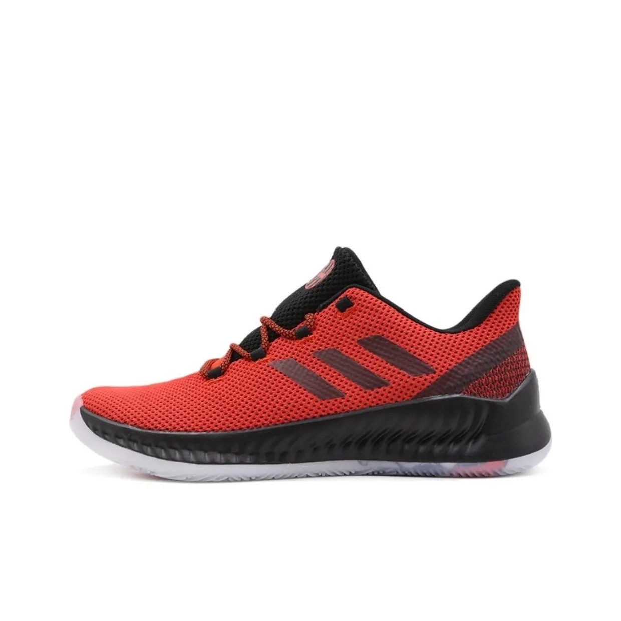 Adidas Harden B E X Амортизация Низкий Топ Беговые Кроссовки Мужские Черные Красные
