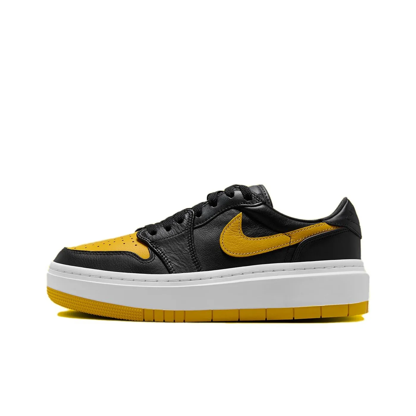 Jordan 1 Elevate Low Black Yellow Ochre Women's