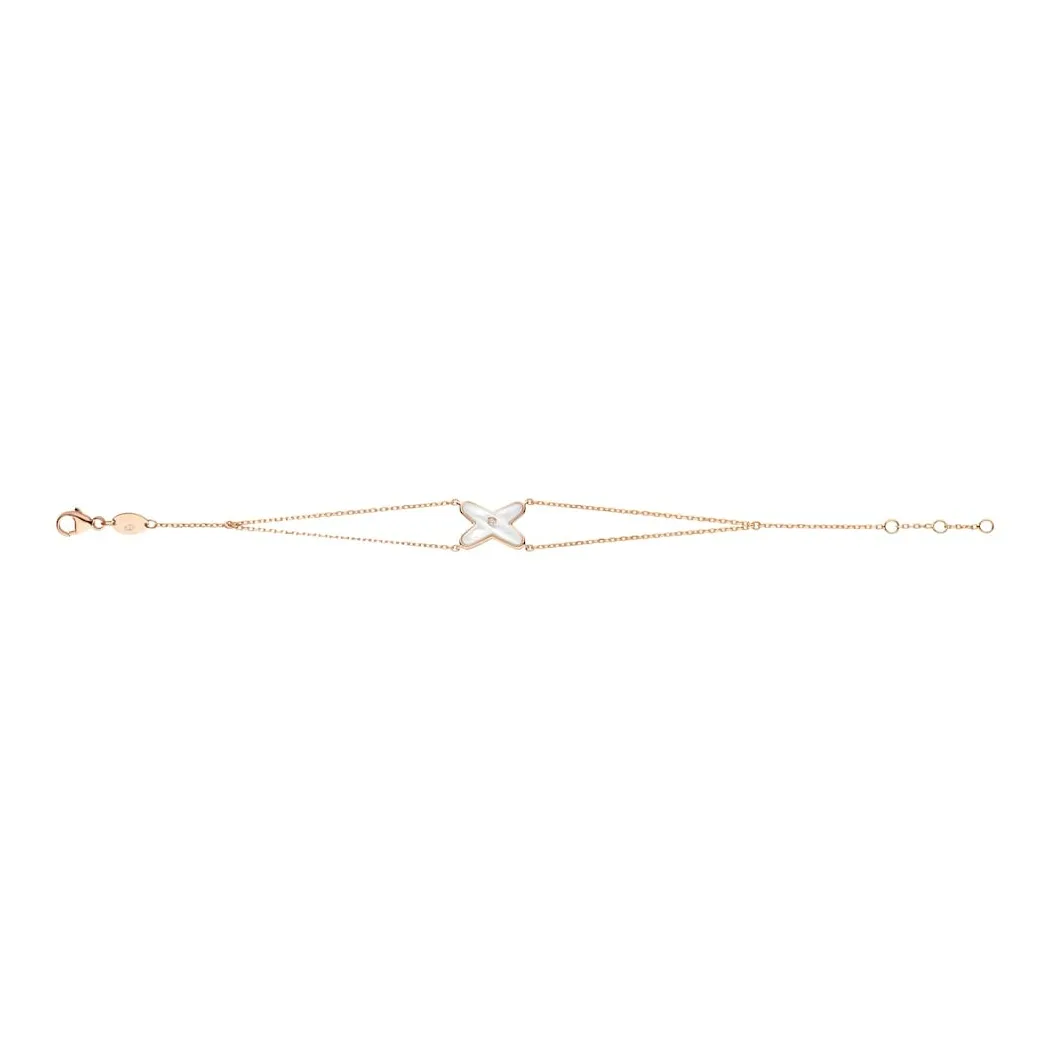 Chaumet Liens Lineage Lifetime Series Bracelets Women's Rose Gold