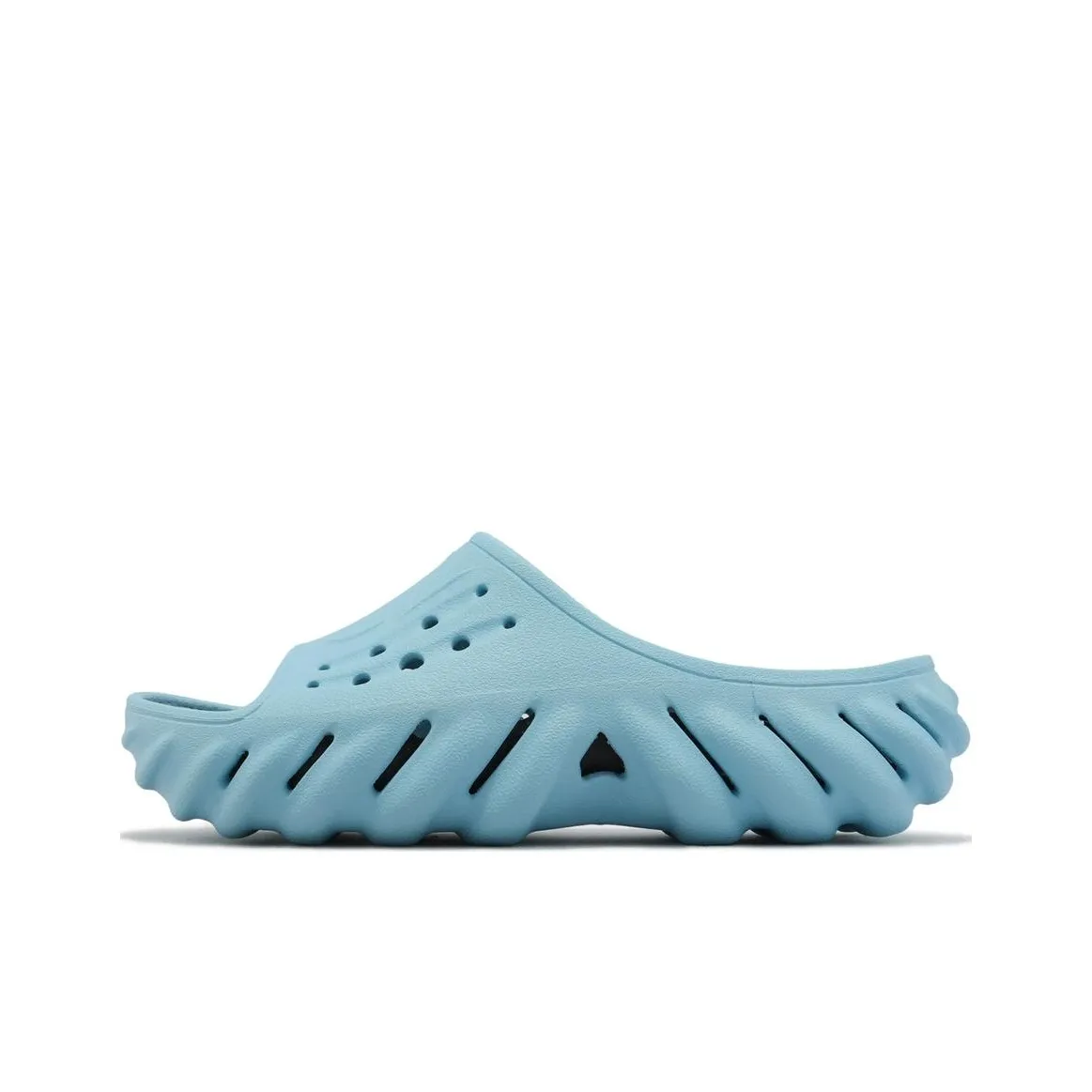 Crocs Echo Slide Slippers Unisex Blue Black