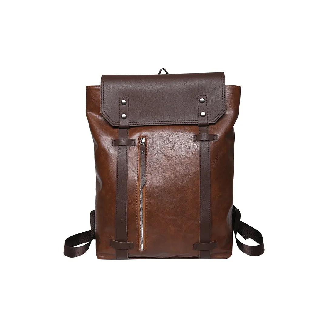 Deli Bear ПУ (полиуретан) Рюкзак Стандартный Унисекс Черный Коричневый Желтый Коричневый