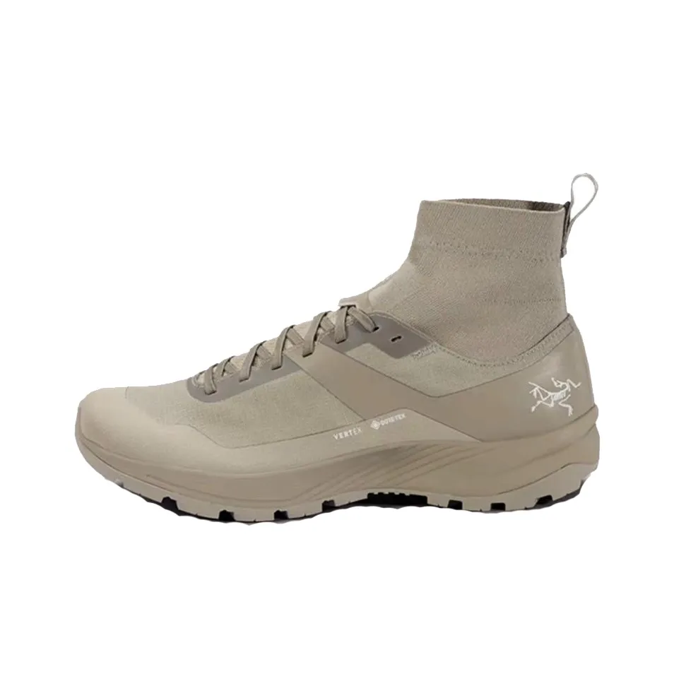 Arcteryx Verte Comfortable Slip Resistant And Breathable High Top Outdoor Shoes Unisex Smoke Bluff Color