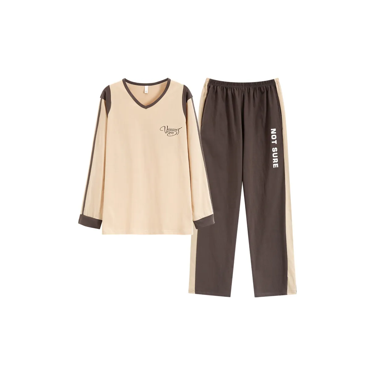 The story of the flower season Men's Pajama Sets