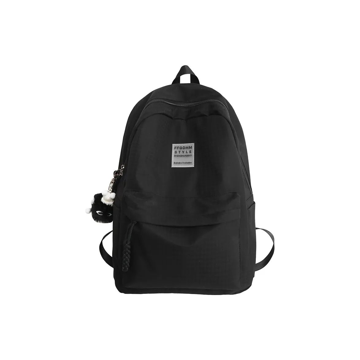 BALANG Nylon Backpack Regular Unisex Black/Pink/White/Light Blue/Taro Purple
