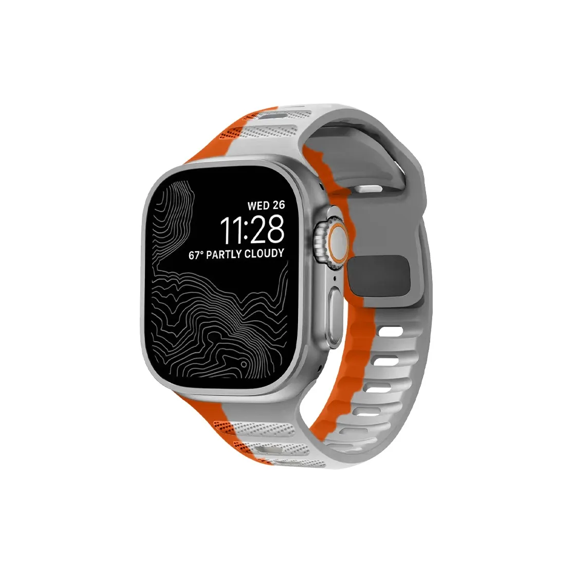Biaodaige Strap Apple Compatibility Silicone Material 45mm