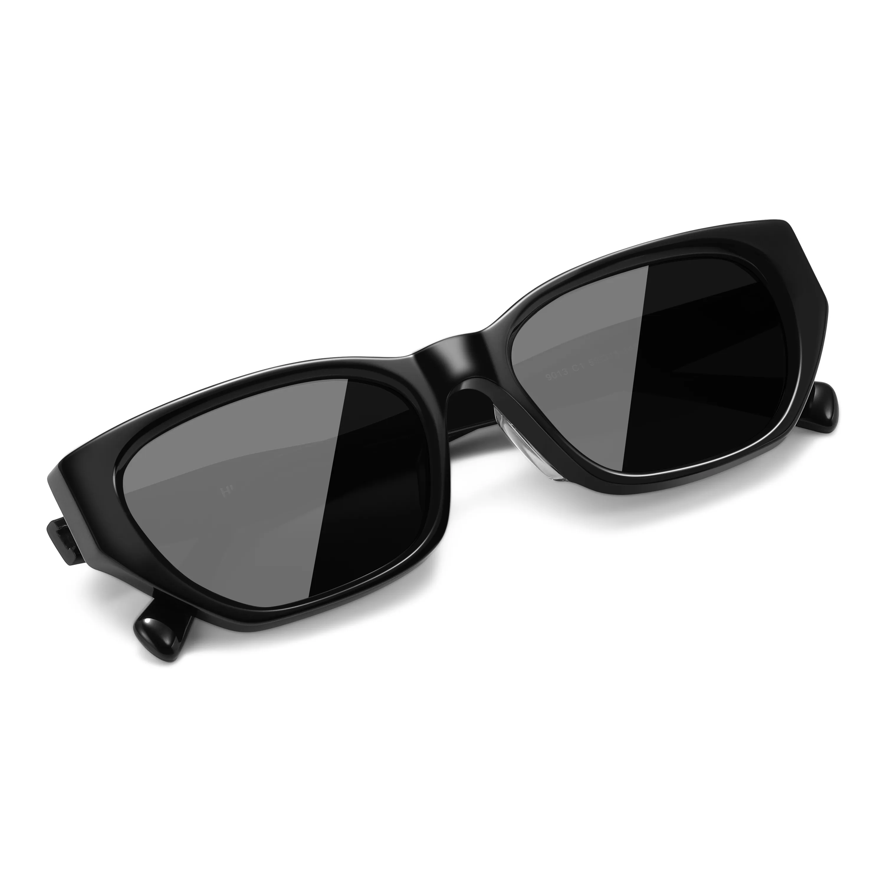 HLA Пластиковая оправа солнцезащитные очки "Кошачий глаз" унисекс