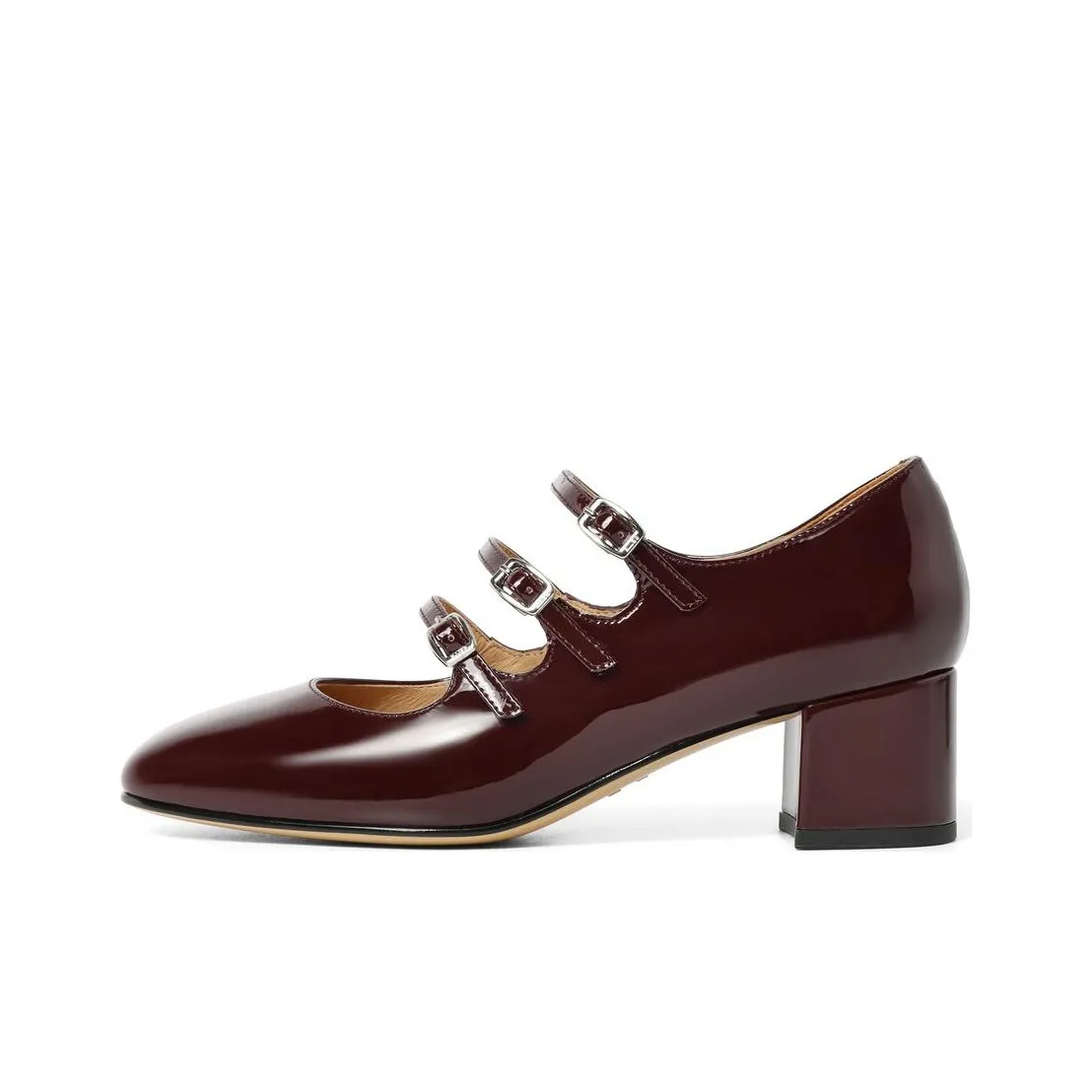 Белль Грубый каблук Туфли Мэри Джейн 5,5 см Женские