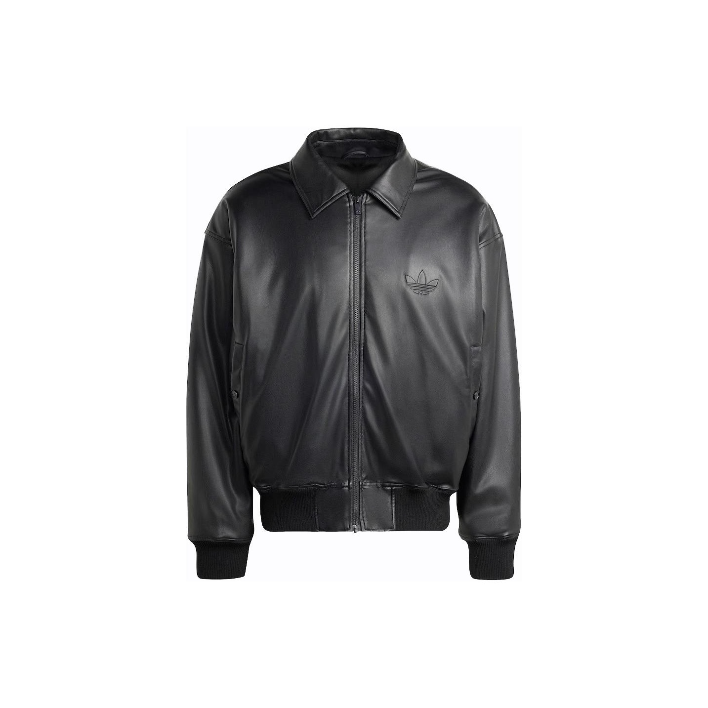 Unisex STATEMENT black store Leather Coat