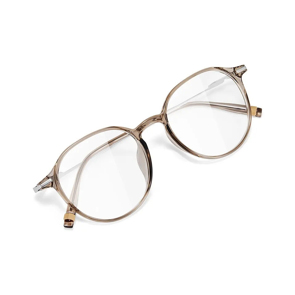 MUYKUY TR Памятный пластик Гриламид TR90 Круглые Оправы для очков Унисекс