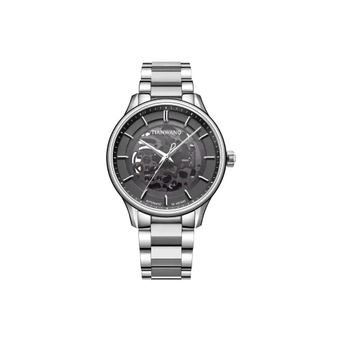 TIAN WANG Механические часы Movement для мужчин Kunlun, 42mm*42mm*11,2mm, белые
