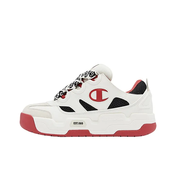 Champion Slip Resistant Abrasion Resistant Low Top Скейтборд Кроссовки Мужские Red