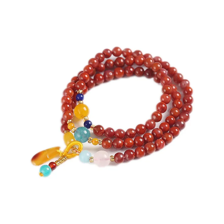 CHIEMOT Браслеты из агата для женщин