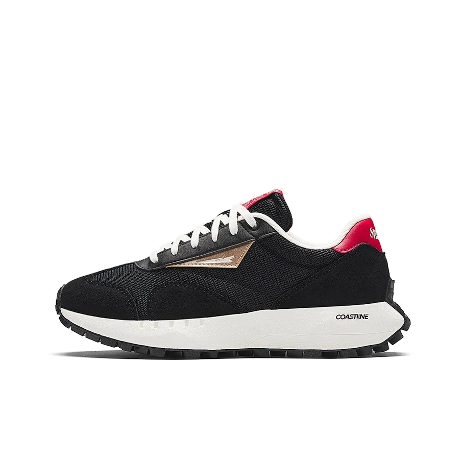 Sprandi Coastline Series Anti-Slip And Wear-Resistant Coverage Low-Top Casual Running Shoes Women's Black