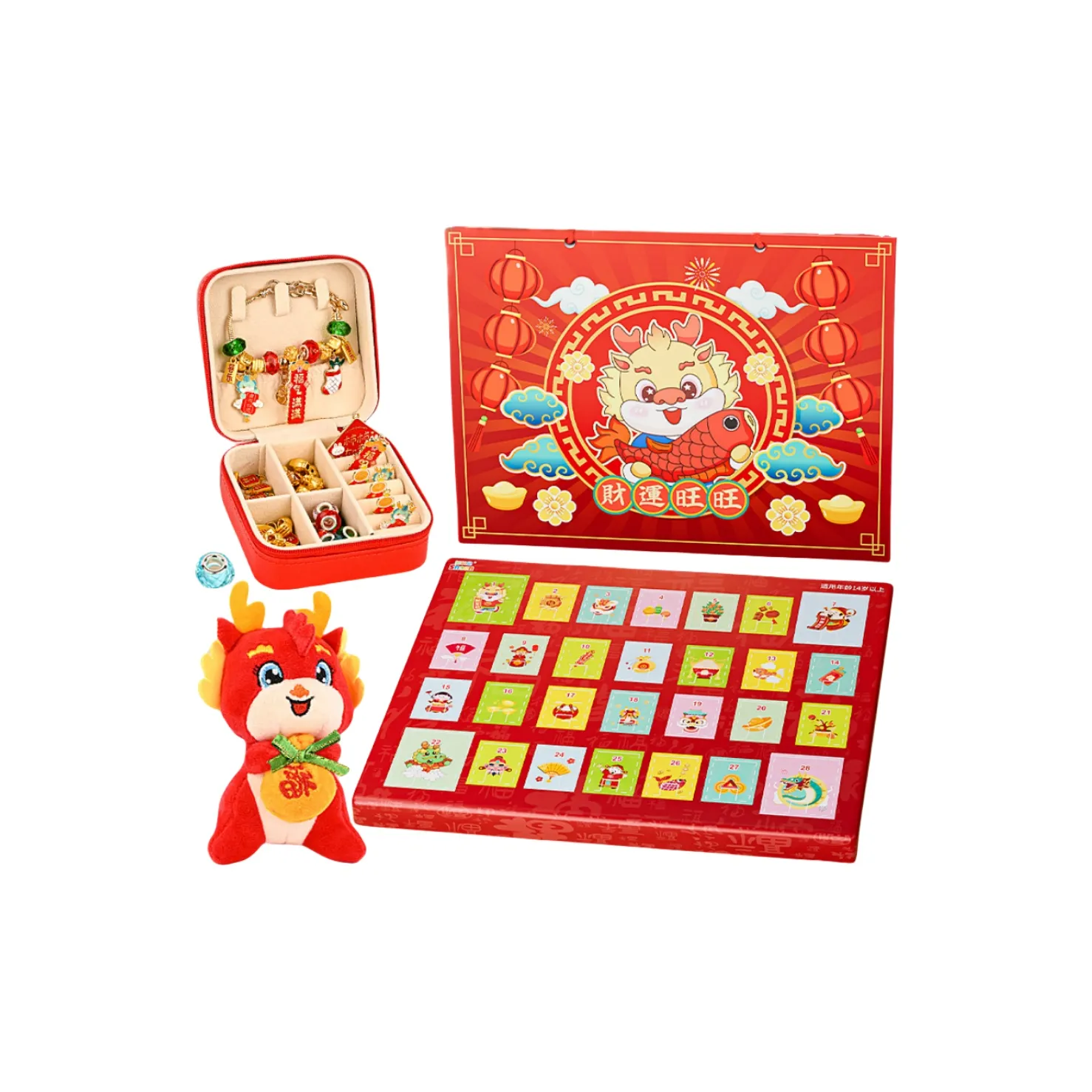 TEMI Spring Festival Year of The Dragon Limited Edition Наклейка Веселье DIY Браслет Маленькая Подвеска