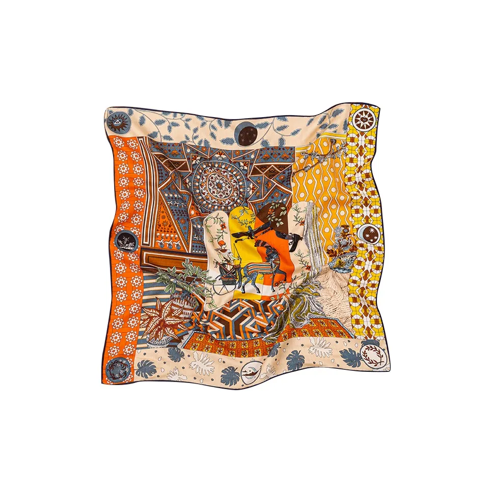 SILKUEEN Шарфы из шелка тутового дерева Унисекс