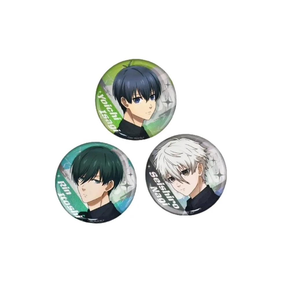 BOOM COMIC Blue Lock, Dazzling Color Brushed Suit VER. Keiichi Sigsai, Badge Badges