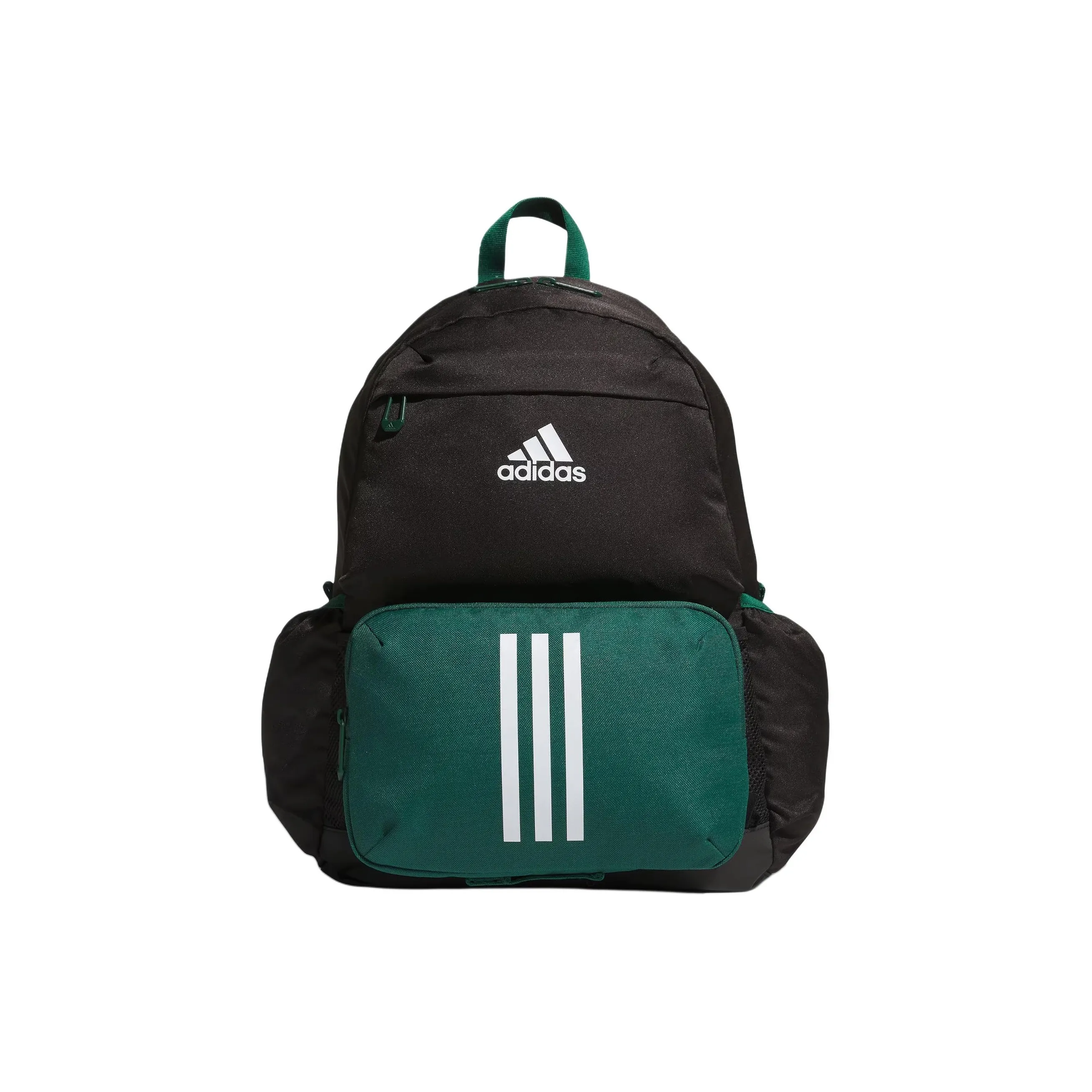 Adidas Polyester Backpack Regular Men's Black & Forest Green