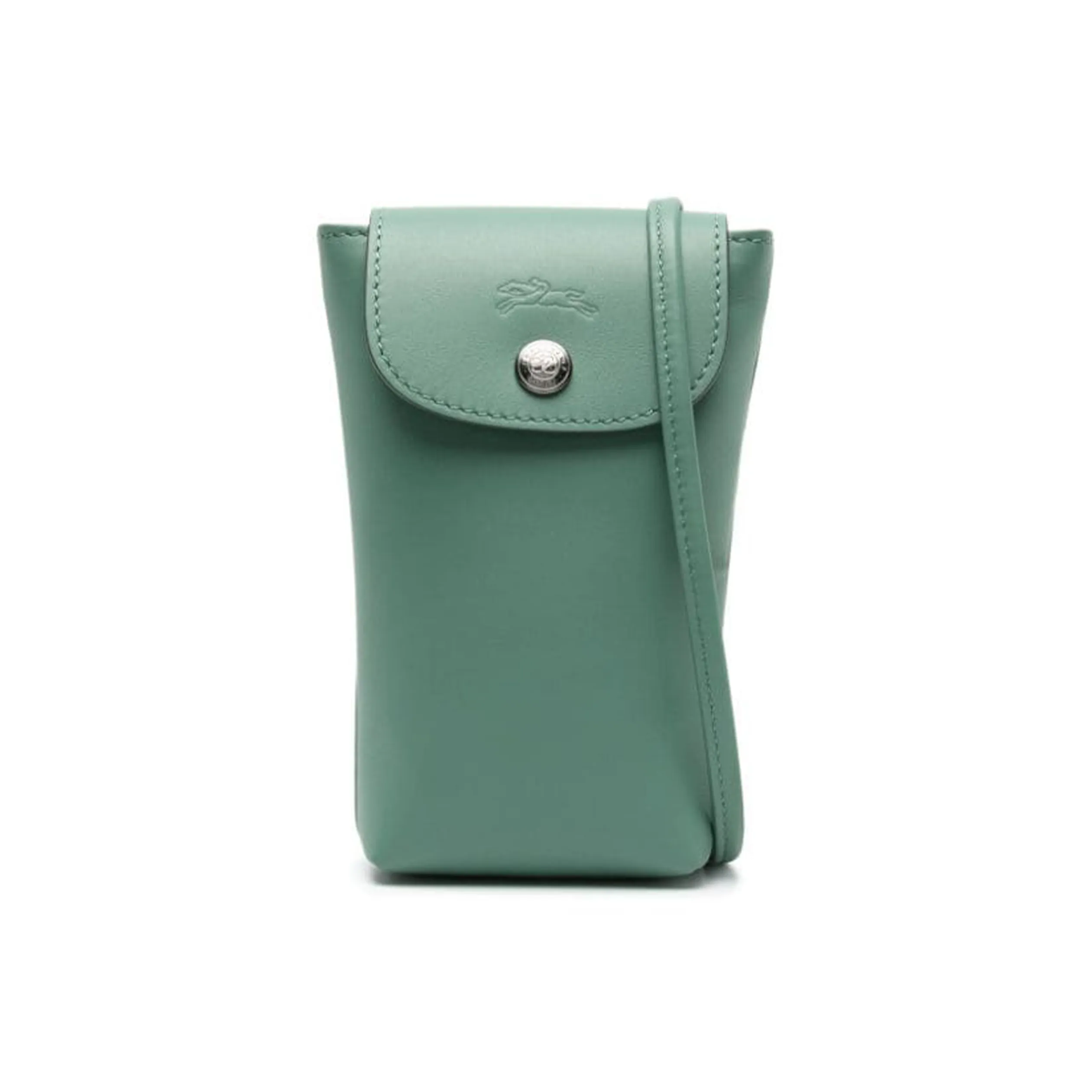 LONGCHAMP Le Pliage Xtra Коровья кожа Одно плечо Через плечо Чехол для телефона Женские Шалфейно-зеленый