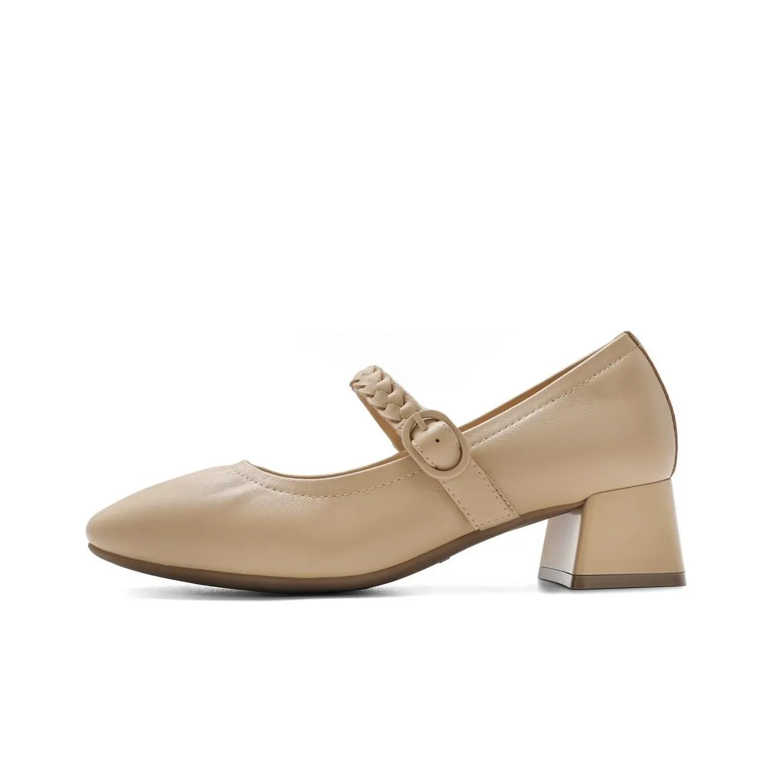 Белль Грубый каблук Туфли Мэри Джейн 4,5 см Женские