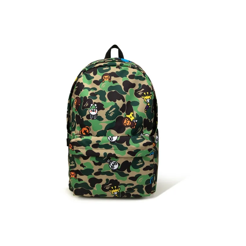 Big Fish backpack Bianco Nylon Backpack Regular Women's Camouflage