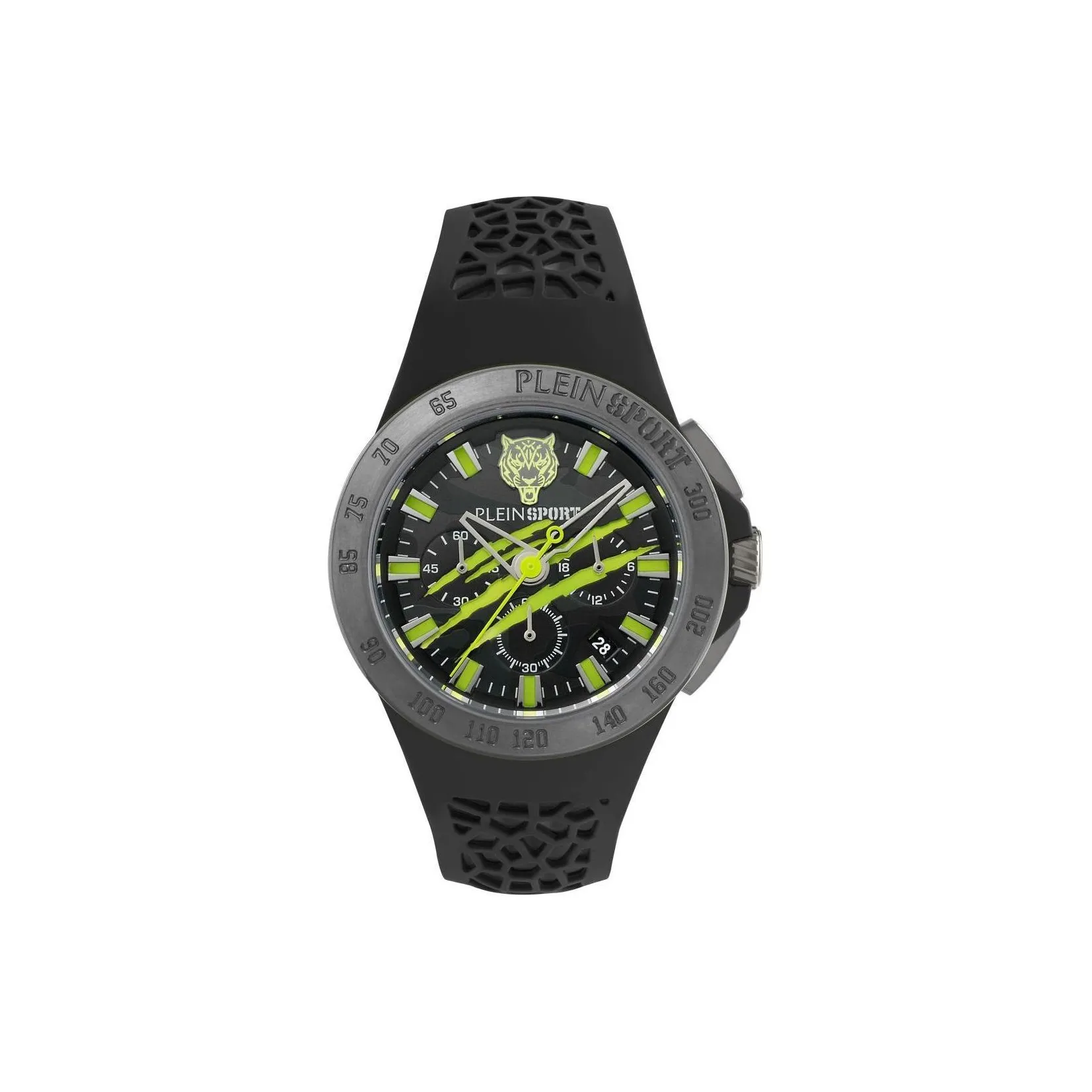 PLEIN SPORT Кварцевый механизм Мужские часы 43mm*12,6mm Черный