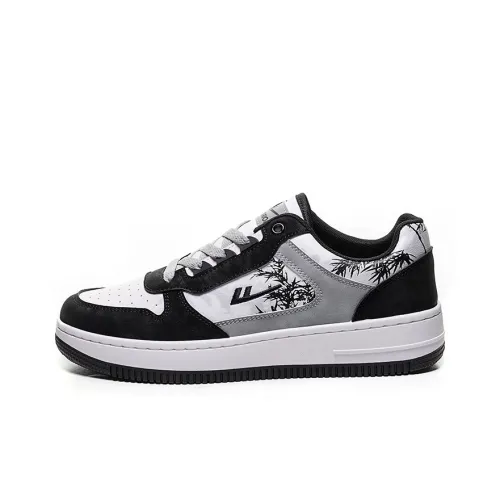 Warrior Кроссовки для скейтбординга Low Top Черно-серый цвет Унисекс