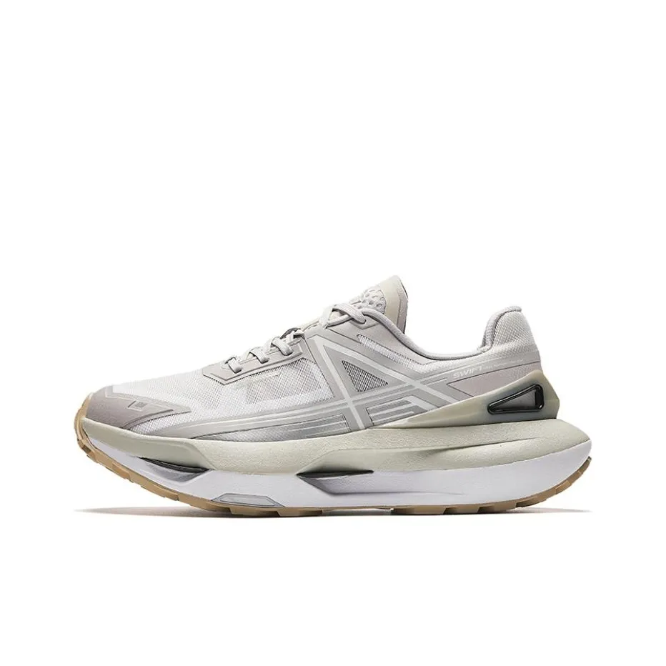 Anta Swift Cushioning Wear Resistant Low Top Nitrogen Technology Running Shoes Men's