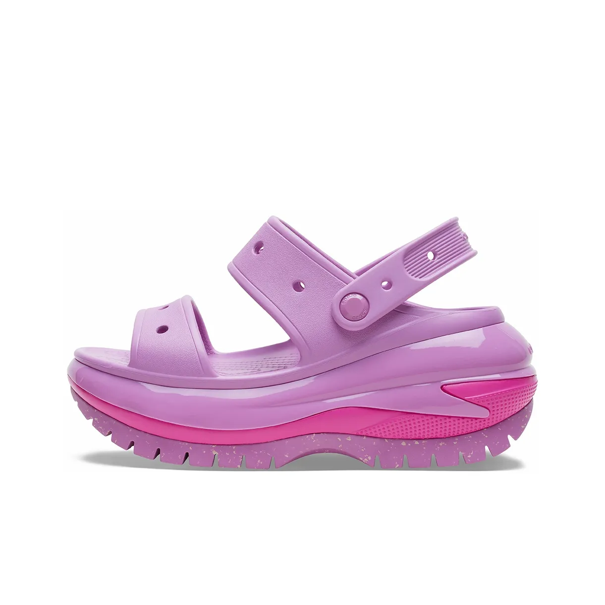 Crocs Strap Sandals Women
s Bubbles Purple
