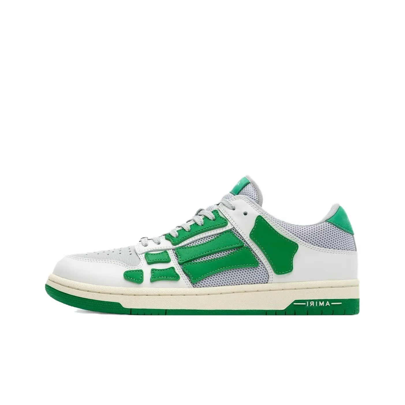 AMIRI Skel Top Low White Green Mesh