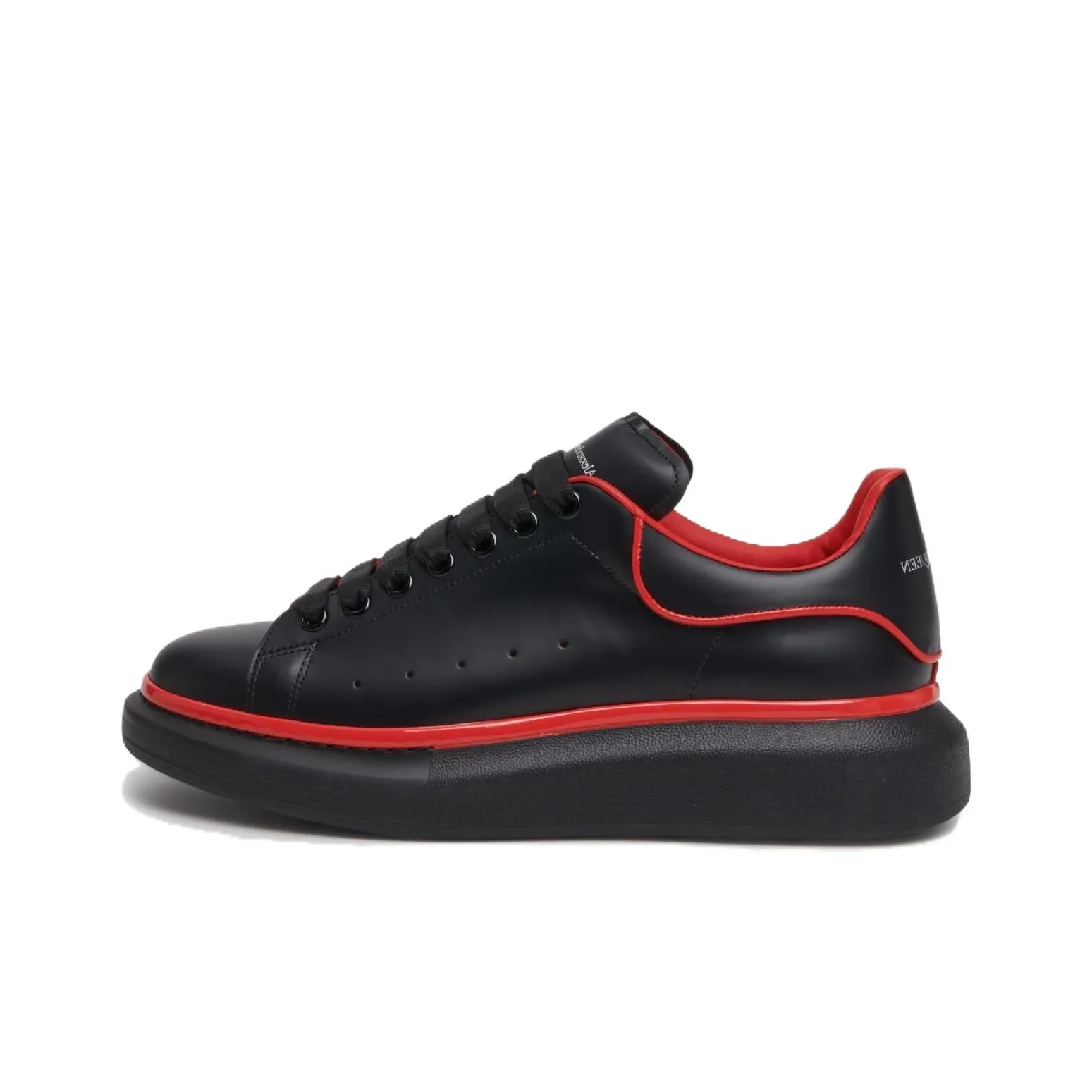 Alexander McQueen Low Top Skateboard Shoes Men's Black