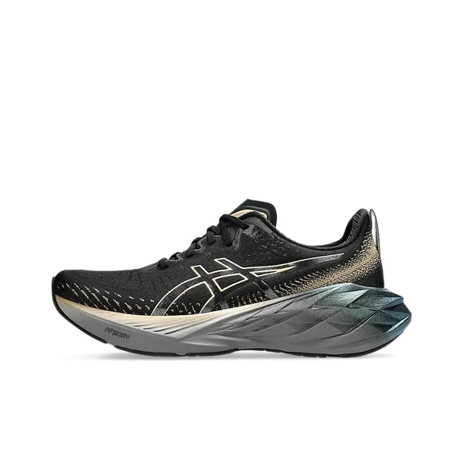 Asics Novablast 4 Platinum 
Black Champagne
