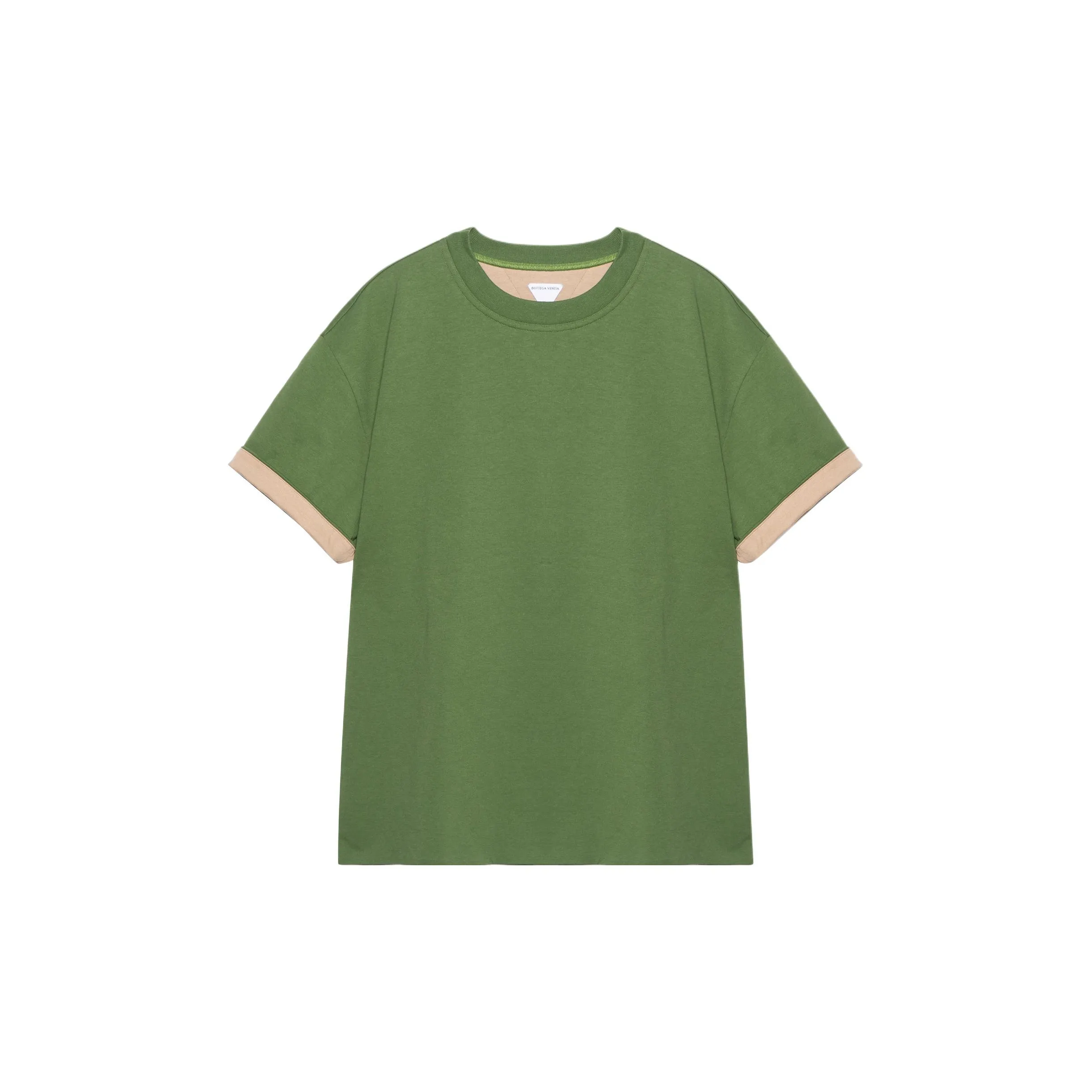 Bottega Veneta Double Layered Cotton Jersey Relaxed Fit T shirt