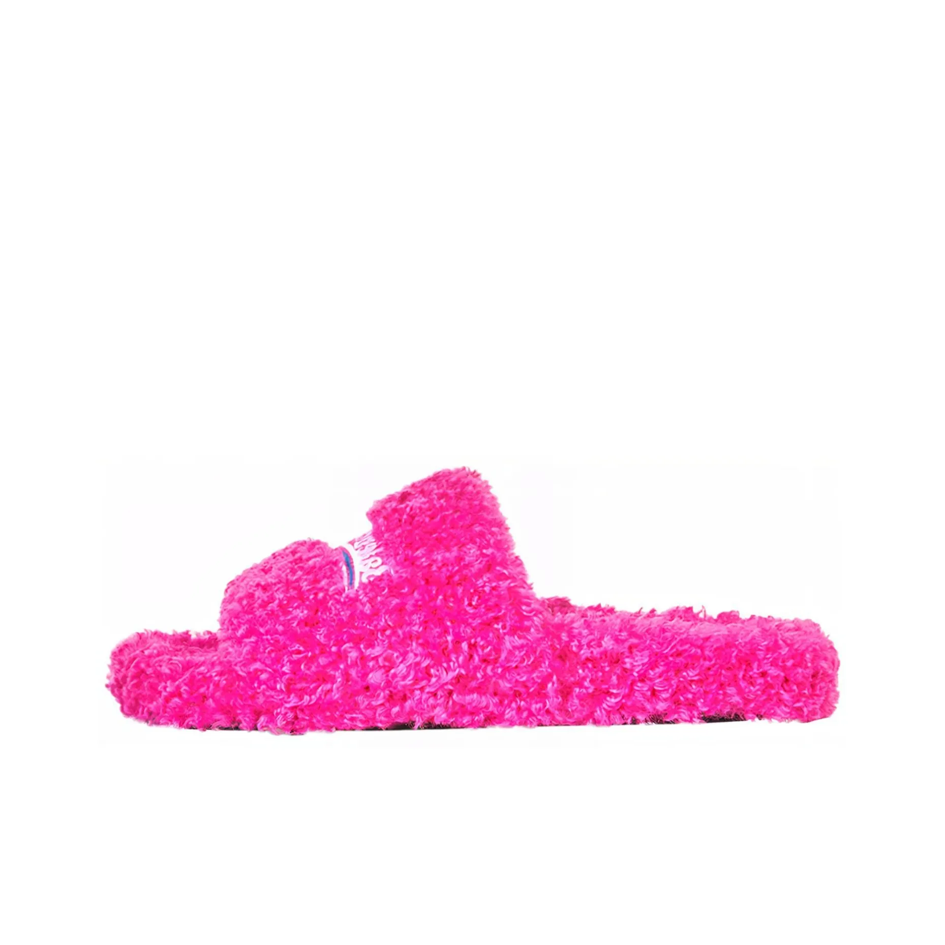 Balenciaga Furry Slides Pink Women's