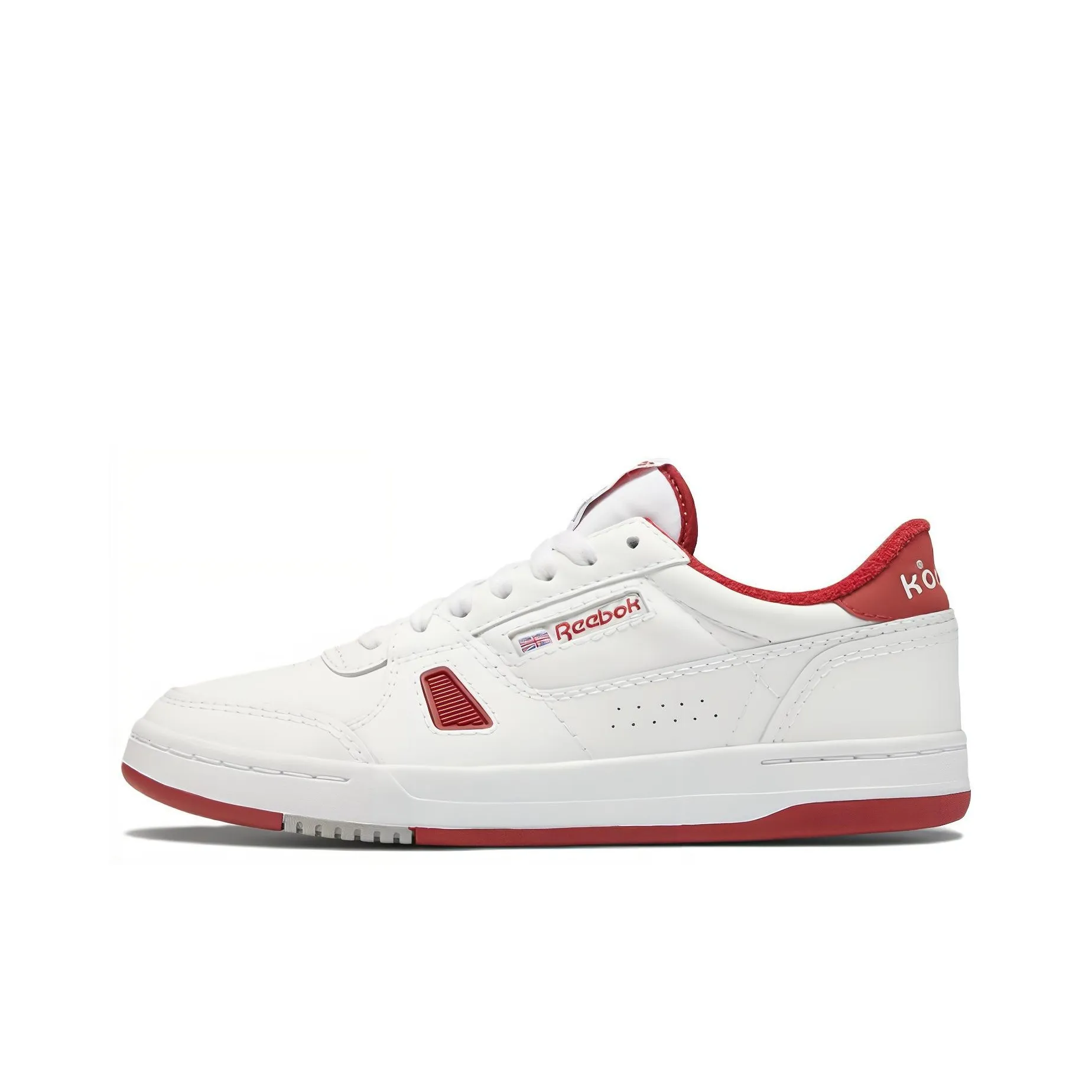 Reebok совместный бренд Lt Court Low Топ Скейтборд Кроссовки Унисекс Белый Красный
