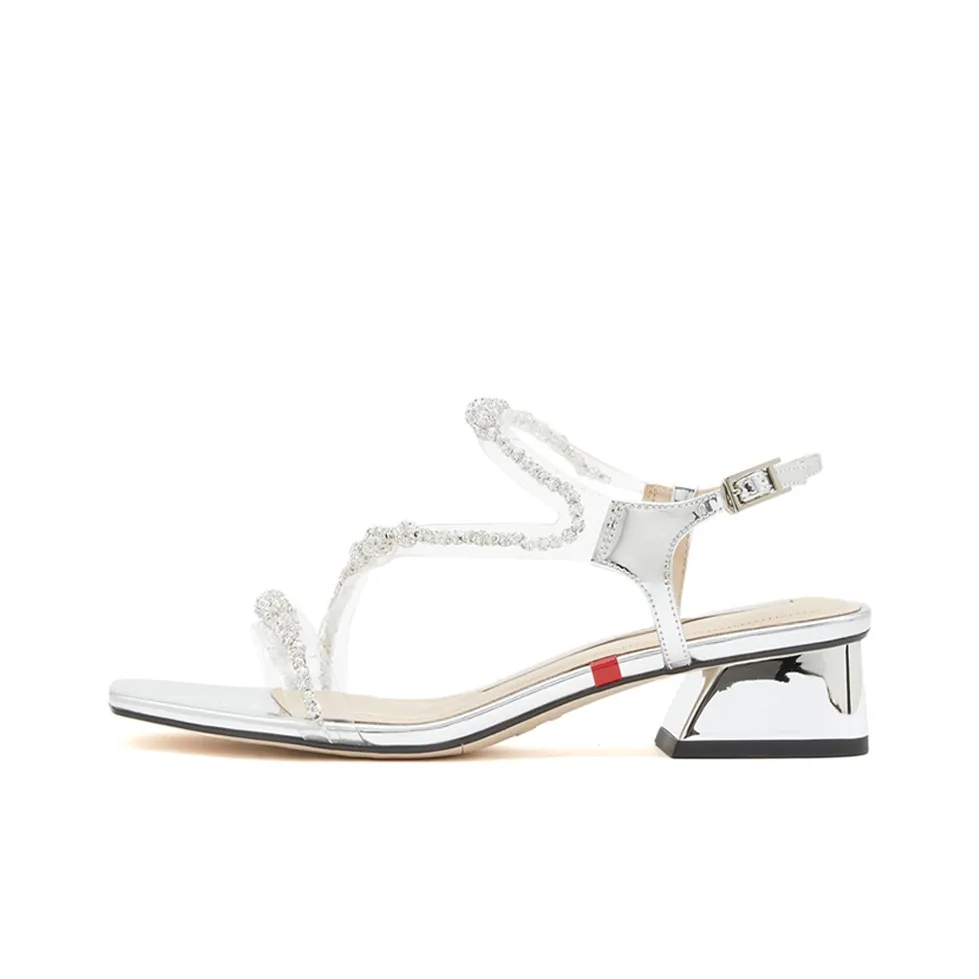Staccato Bubbles Oxygen Обувь Stylish Sandals 3,5 см Женские Silver